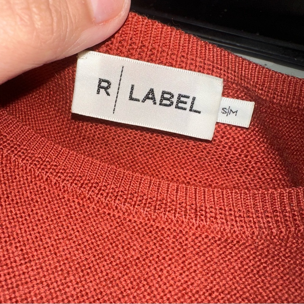 R Label The Reset Essential Pullover wool Dolman Sleeves sz S/M #G4 - Picture 3 of 4